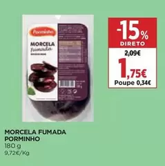 Porminho - Morcela Fumada