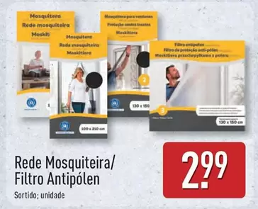 Rede Mosquiteira/ Filtro Antipolen