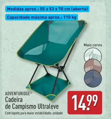 .Com - Cadeira De Campismo Ultraleve
