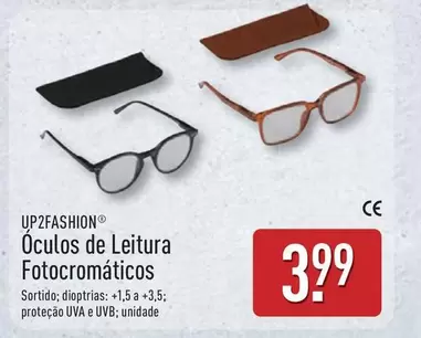 up2fashion - Oculos De Leitura Fotocromáticos