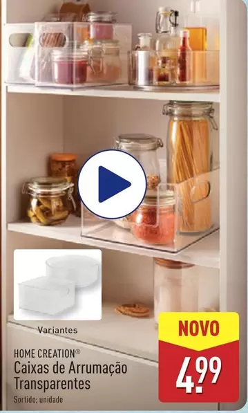 home creation - Caixas De Arumacao Transparentes