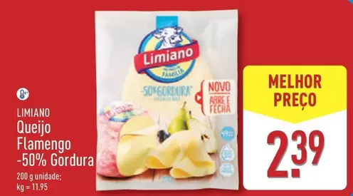 Limiano - Queijo Flamengo -50% Gordura