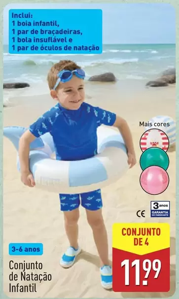 Conjunto De Natação Infantil