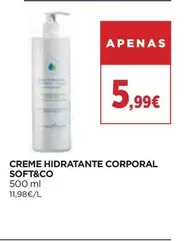 Soft&Co - Creme Hidratante Corporal