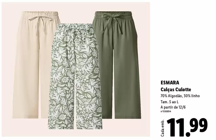 Esmara - Calcas Culotte