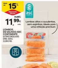Continente - Lombos De Salmao Asc