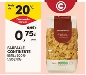 Continente - Farfalle