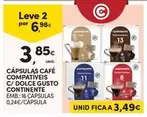 Continente - Cápsulas Café Compatíveis C/ Dolce Gusto