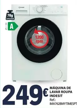 A+ - Máquina De Lavar Roupa Indesit