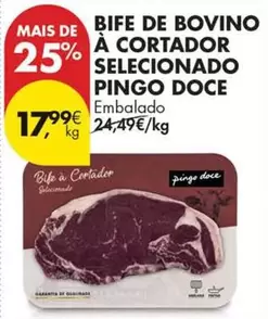 pingo doce - Bife De Bovino A Cortador Selecionado