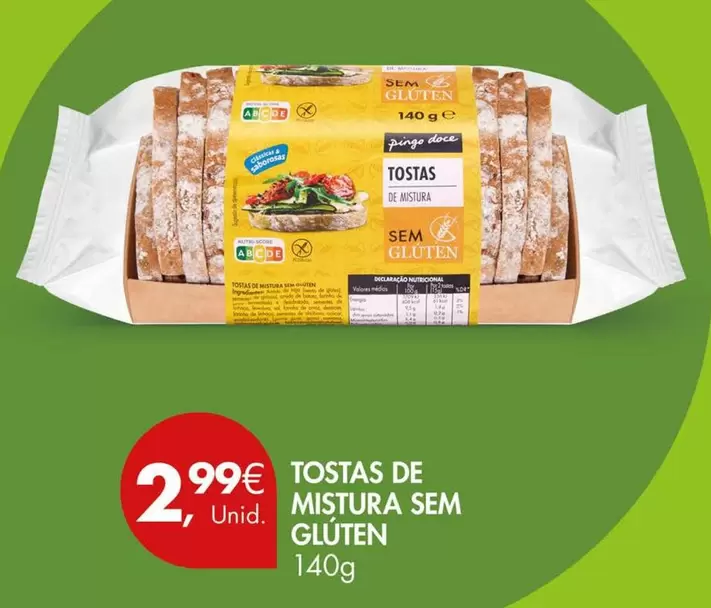Sol - Tostas De Mistura Sem Gluten