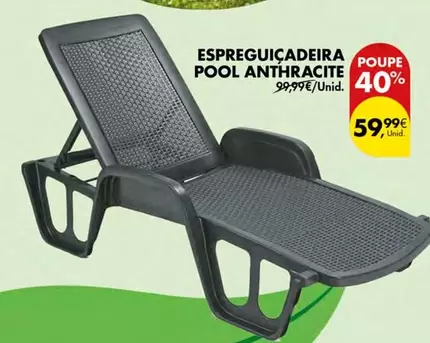 Espreguiçadeira Pool Anthracite