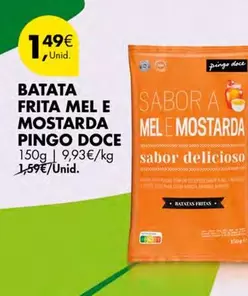 pingo doce - Batata Frita Mel E Mostarda