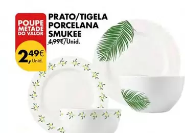 Smukee - Prato/Tigela Porcelana