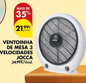 Jocca - VENTOINHA DE MESA 3 VELOCIDADES JOCCA