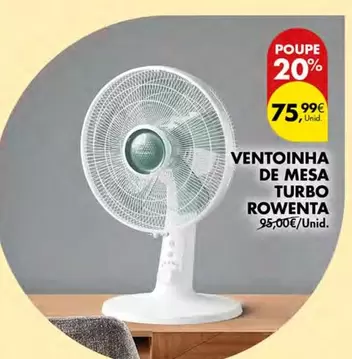 Rowenta - Ventoinha De Mesa Turbo