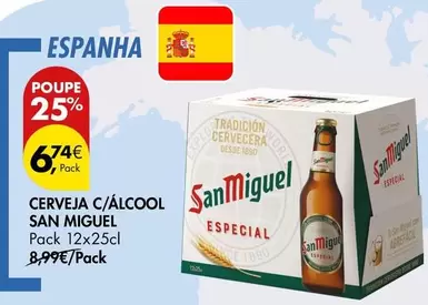 San Miguel - Cerveja C/alcool