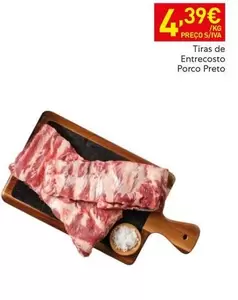 Tiras De Entrecosto Porco Preto