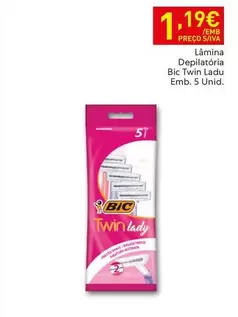 BIC - Lamina Depilatoria Twin Lady Emb. 5u Nid.
