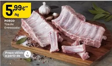 Porco Tira De Entrecosto