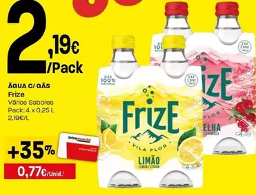 Frize - Água C/ Gas