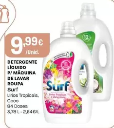 Surf - Detergente Líquido P/ Maquina De Lavar Roupa
