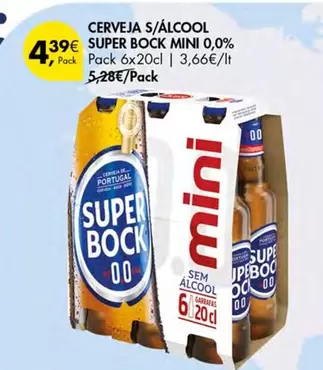 Milka - Cerveja S/alcool Super Bock Mini 0,0%