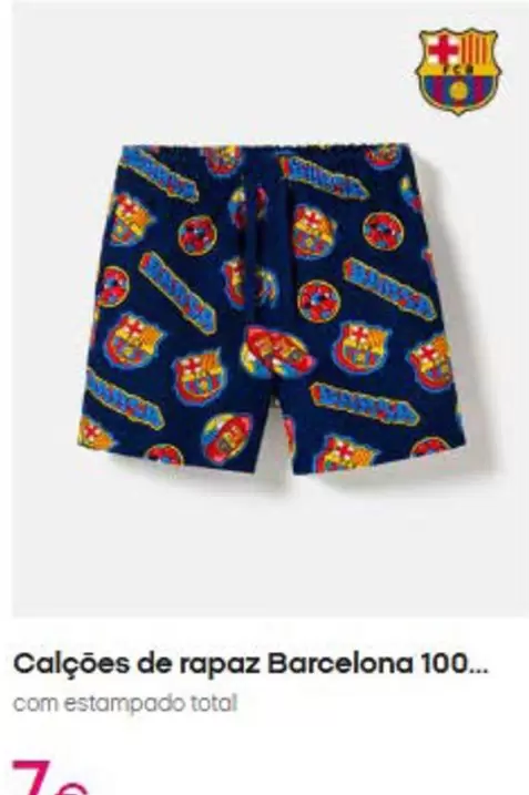 .Com - Calcoes De Rapaz Barcelona 100