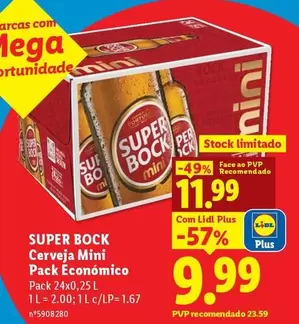 Super Bock - Cerveja Mini