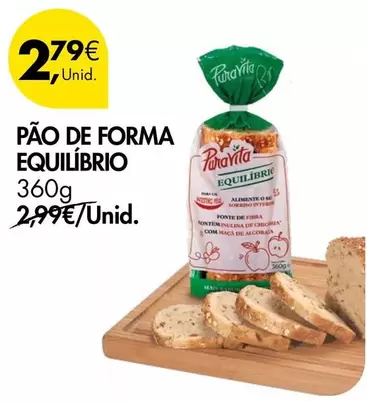 forma+ - Pão De Forma Equilíbrio