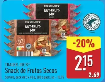 Mix - Snack De Frutos Secos