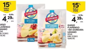 Limiano - Queijo Flamengo 50% Gordura
