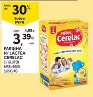 Cerelac - Farinha N/ Lactea