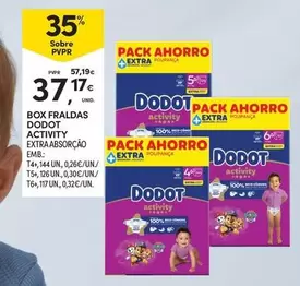Dodot - Box Fraldas Activity