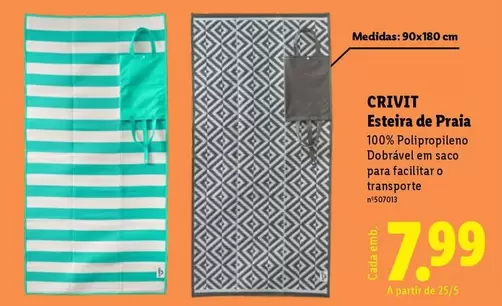 Crivit - Esteira De Praia