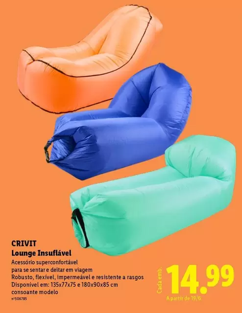 Crivit - Lounge Insuffivel