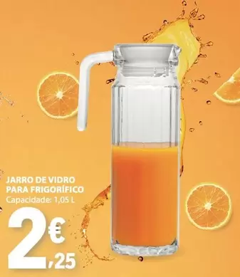 Jarro De Vidro Para Frigorifico