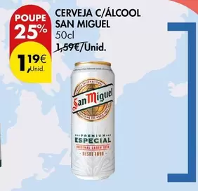San Miguel - Cerveja C/alcool
