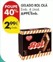 Gelado Rolo Olá