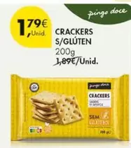 pingo doce - Crackers S/Gluten