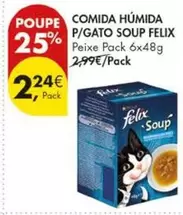 Felix - Comida Húmida P/Gato Soup