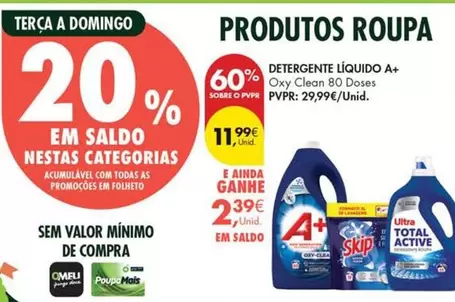 Valor - Detergente Líquido A+