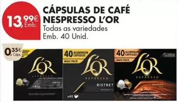 Nespresso - Cápsulas De Café