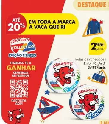 A Vaca que ri - Todas As Variedades Emb. 16 Unid.