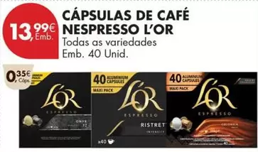 Nespresso - Cápsulas De Café