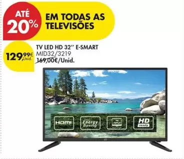 As - Tv Led Hd 32" E-Smart