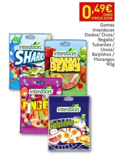 Interdoces - Gomas  Dedos