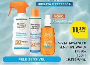 Garnier - Spray Advanced Sensitive Water Fps50+