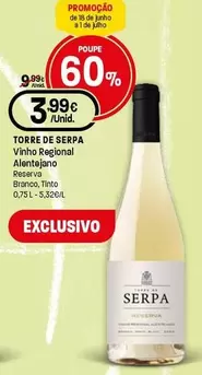 Torre De Serpa - Vinho Regional Alentejano