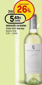 Marqués De Borba - Vinho Doc Alentejo